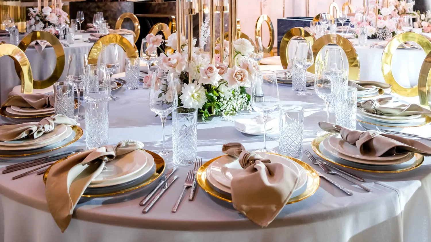 Table linen for hire